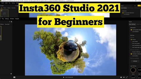 INSTA360 STUDIO TUTORIAL .